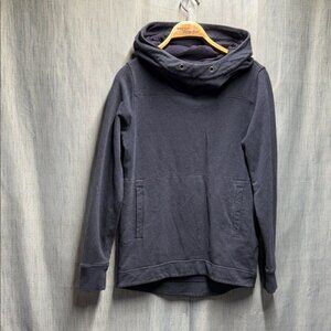 Lululemon grey blue Hooded Sweatshirt size 4